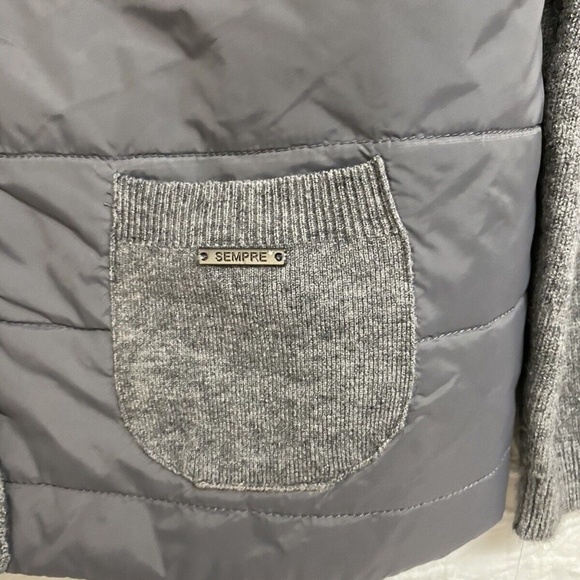 Italian Quilted Sweater Jacket - Picture 5 of 8